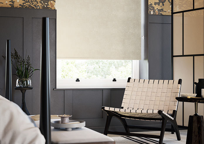 Ajanta (Blackout), Cream - Roller Blind - Image 5